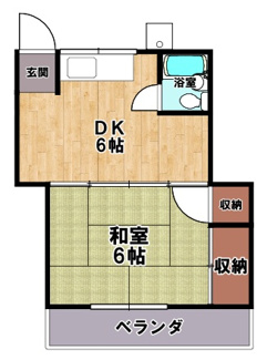 【間取り】 | 馬場アパート
