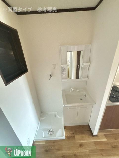 マンション若山の独立洗面台