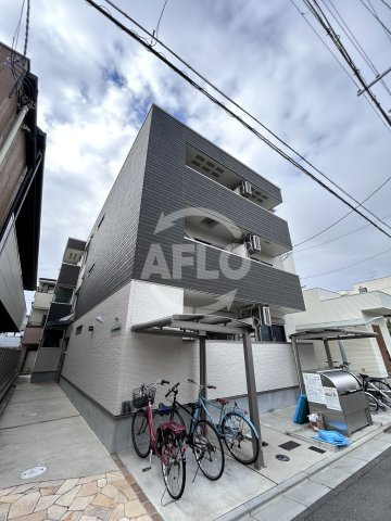フジパレス吹⽥垂⽔町Ⅱ番館の外観|フジパレス吹田垂水町Ⅱ番館　外観
