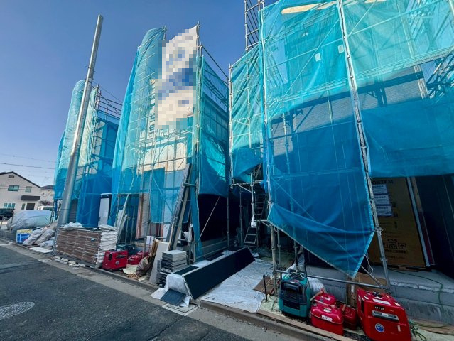 練馬区南田中4丁目　新築戸建　残1棟の外観|現地写真（2026.01.11撮影）

現地ご見学希望・資料請求などお気軽にお問い合わせ下さい！
03-5990-5201