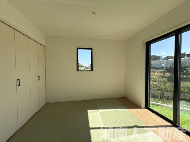 平塚市南金目　新築戸建の和室|和室、ちょっとしたくつろぎスペースにいかがでしょうか