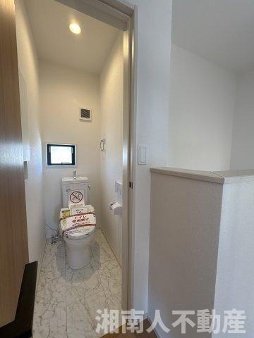 平塚市南金目　新築戸建のトイレ|コンパクトで使いやすいトイレです