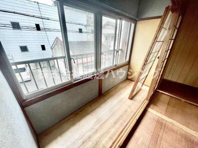 庄内貸家Ⅱのバルコニー