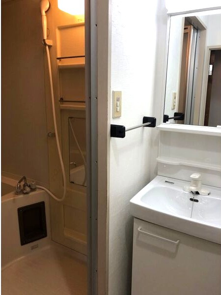 パルナスもよぎ台の洗面所