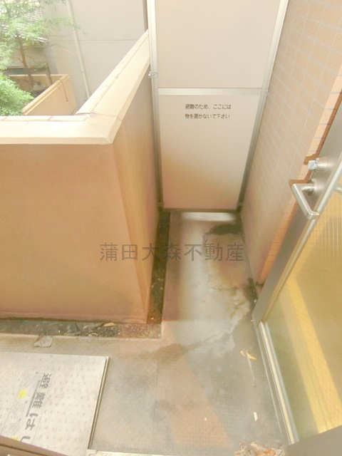 クロスレジデンス蒲田のバルコニー|バルコニー