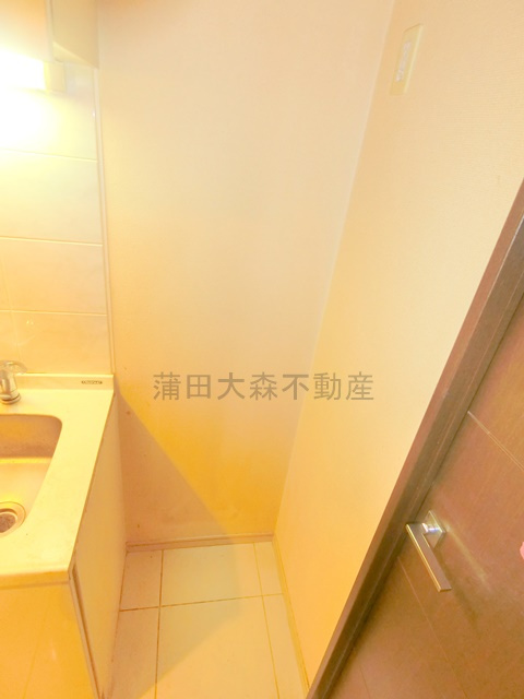 クロスレジデンス蒲田のキッチン|冷蔵庫置き場