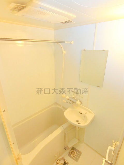 クロスレジデンス蒲田の浴室|浴室乾燥機付きのお風呂