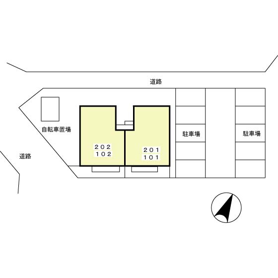 グランシャリオの区画図