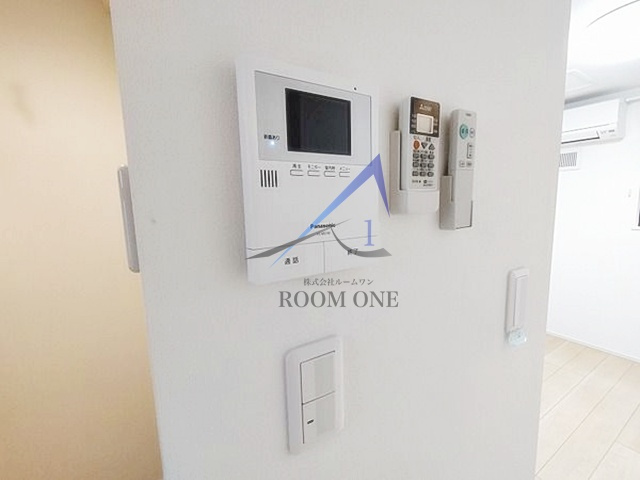 ラメール飯田橋のセキュリティ|モニター付きインターホンです。
