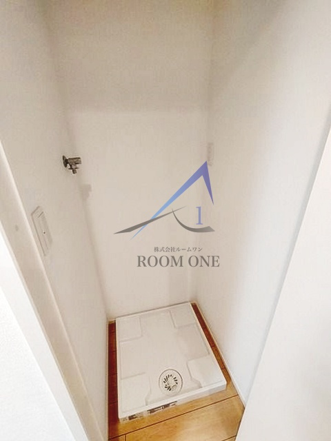 ラメール飯田橋の設備|洗濯機置き場です。