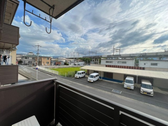 ニューハイツ弥永のバルコニー