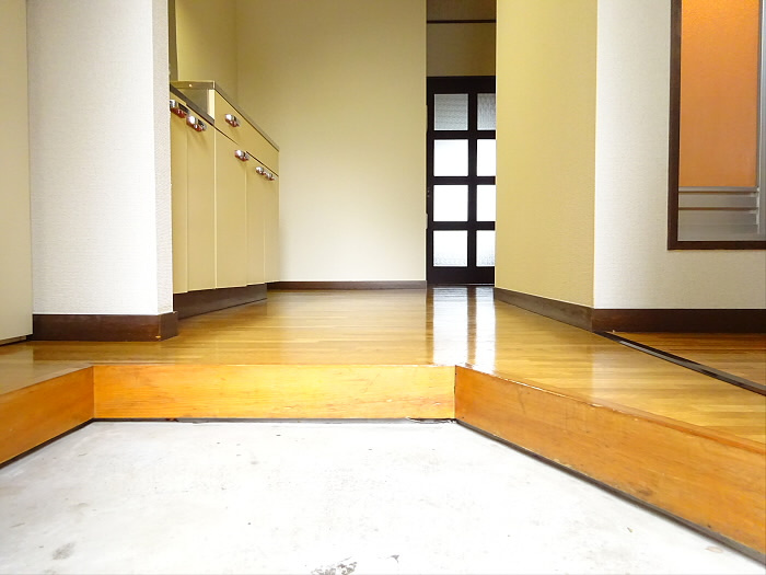 サザンハウスの玄関