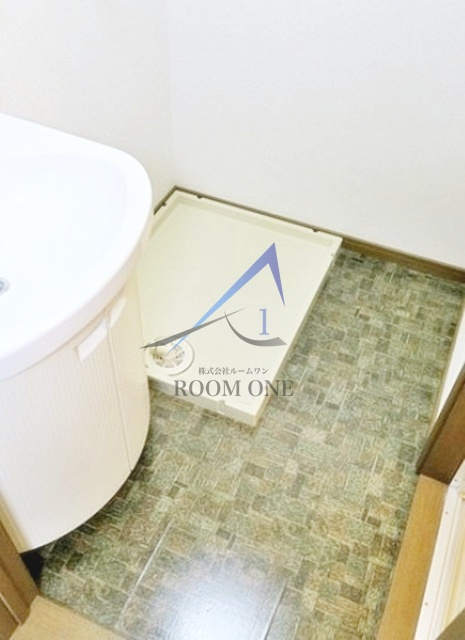 篠崎パークサイドⅡの設備|洗濯機置き場です。