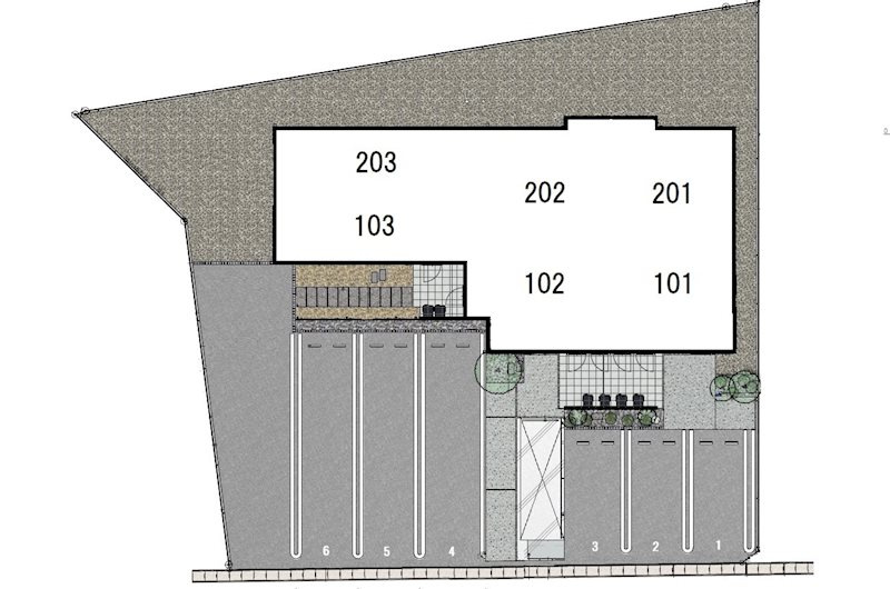 Ｇｒａｔｉａ（グラティア）　の区画図