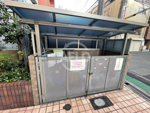 アスティナ天神橋のセキュリティ|アスティナ天神橋　敷地内ゴミ置き場