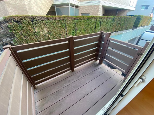 プリマ府中フォレスタ弐番館のバルコニー