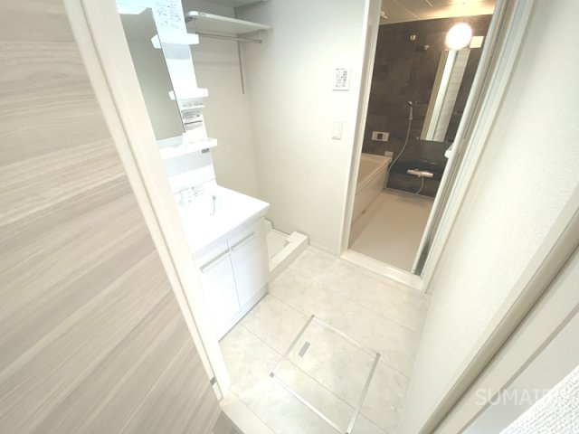 Bleu　Lapinの洗面所|パウダールームです。