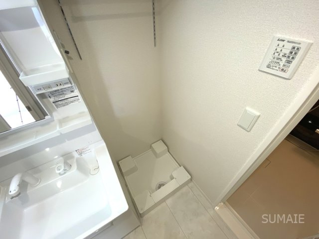 Bleu　Lapinの設備|洗濯機置き場。