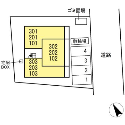 【区画図】 | O-DIK GARDENⅡ