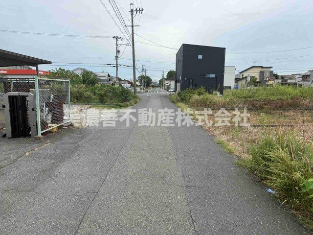 ５７８０４　岐阜市東中島土地の前面道路含む現地写真