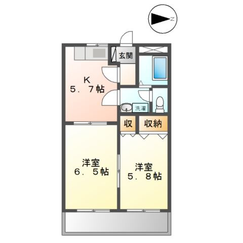 エクセレンスハイムの間取り