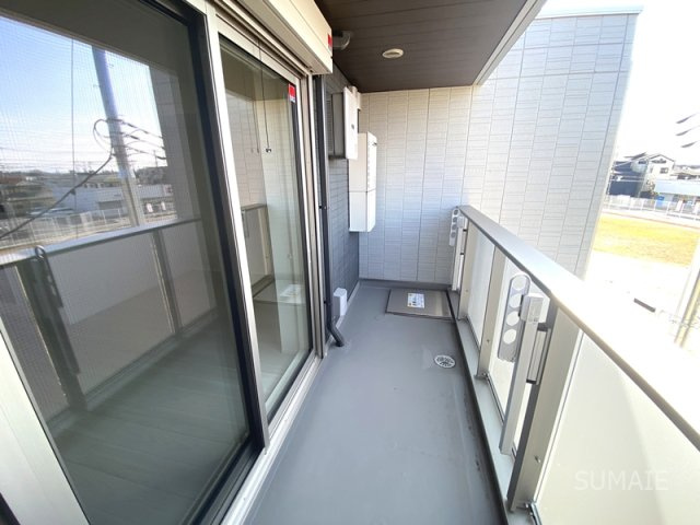 Bleu　Lapinのバルコニー|バルコニー。