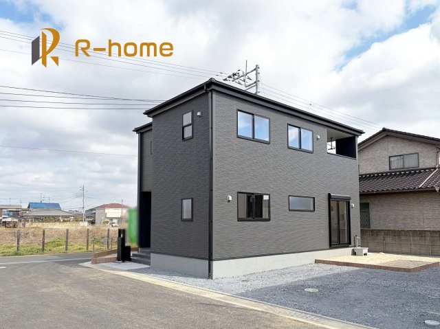 第2土浦市並木　新築戸建て　1号棟の外観|ご予約を頂ければ、『平日』はもちろん『早朝』や『夜間』もご見学可能です♪お気軽にお申し付けください♪
