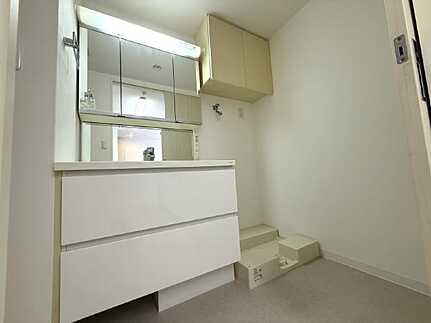 アルファライフ観音グランリバーの独立洗面台