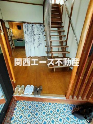 【玄関】 | 中野１丁目貸家