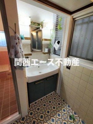 【洗面所】 | 中野１丁目貸家