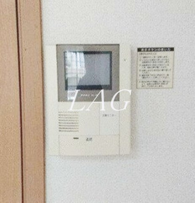 【セキュリティ】 | ソレアードＣ館 | モニター付きインターフォンです。