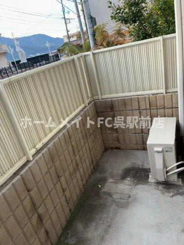 ヴィラ岩原のバルコニー