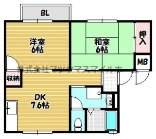 【間取り】 | ロイヤルハイツ