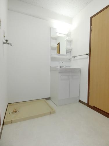 エサキ南ビルの洗面所|広い洗面スペース