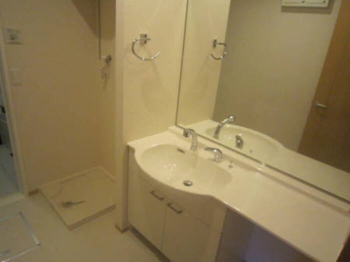 セジュール合川南Aの洗面所|洗面所です