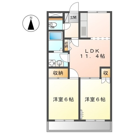 シンフォニーの間取り