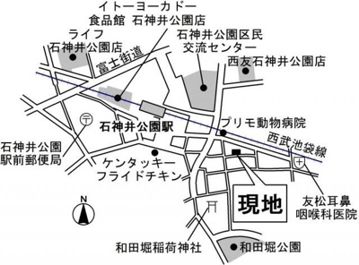 【地図】 | フルール石神井公園