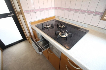  | 901 3口ガスコンログリル付き