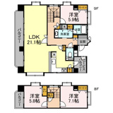 リージェント大橋の画像