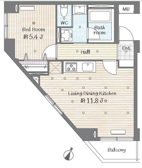 【間取り】 | レガリアスパシエ目白 | 告知事項あります！（詳しくは担当者まで）陽当たり・通風良好です！