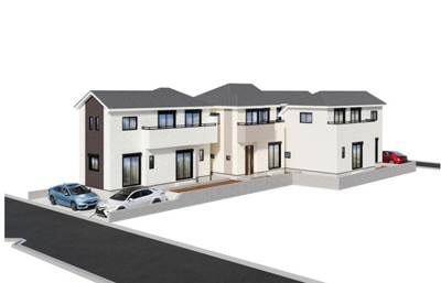 【外観パース】 | 大和市福田8丁目 新築戸建 全4棟