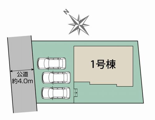 【区画図】 | 【仲介手数料０円】藤沢市打戻　新築一戸建て | 藤沢市打戻　新築一戸建て