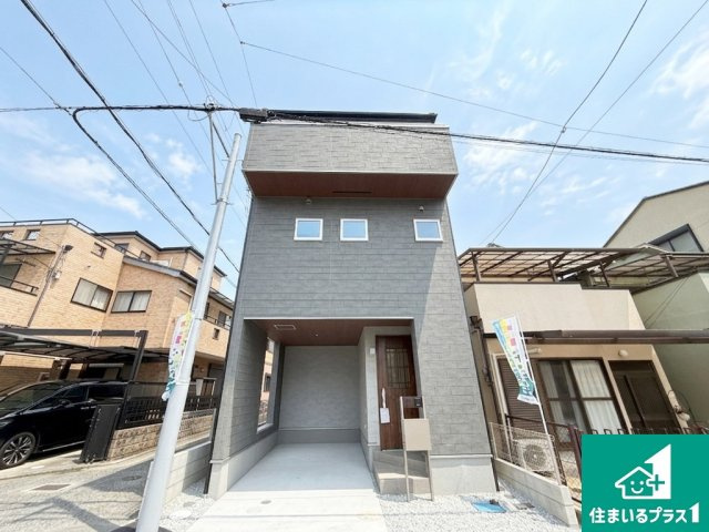 泉大津市池浦町　新築一戸建ての外観|お客様に長く安心して住んでいだだける事にこだわった家づくり！住んでからのアフターサービスにもしっかりと取り組んでいます！