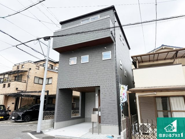 泉大津市池浦町　新築一戸建ての外観|安心の10年保証！外観を美しく保ち、雨水で汚れを落とします！気になることがありましたら、お気軽にお問い合わせください！