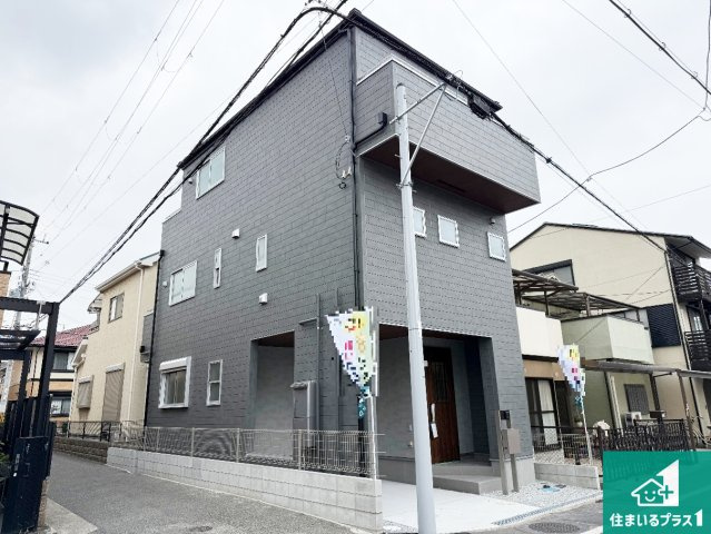 泉大津市池浦町　新築一戸建ての外観|お客様に長く安心して住んでいだだける事にこだわった家づくり！住んでからのアフターサービスにもしっかりと取り組んでいます！