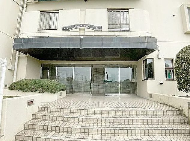 美浦第一グリーンコーポのエントランス