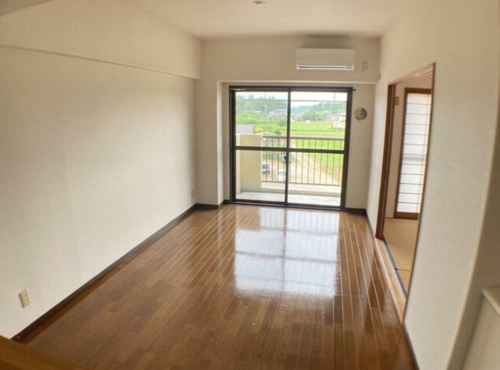 美浦第一グリーンコーポの居間・リビング