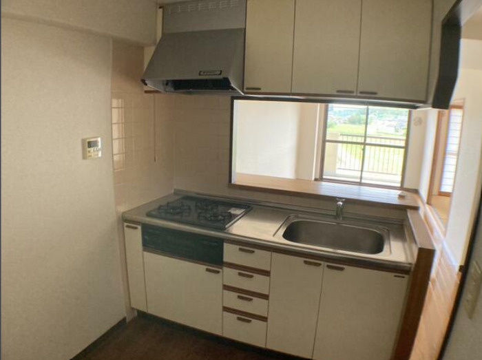 美浦第一グリーンコーポのキッチン
