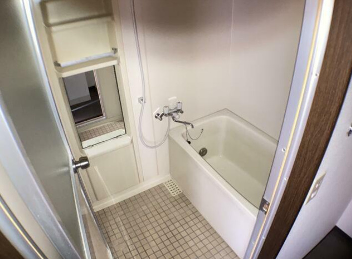 美浦第一グリーンコーポの浴室