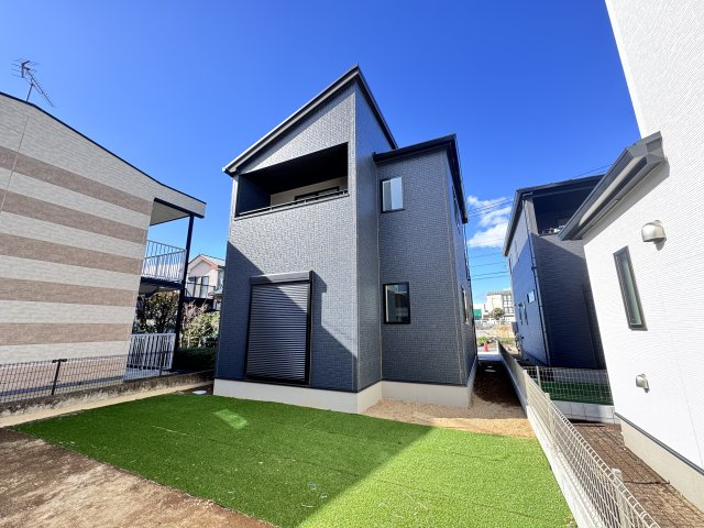 新築　前橋市関根町　GRAFARE　１号棟の外観|現地写真　前橋市関根町　GRAFARE